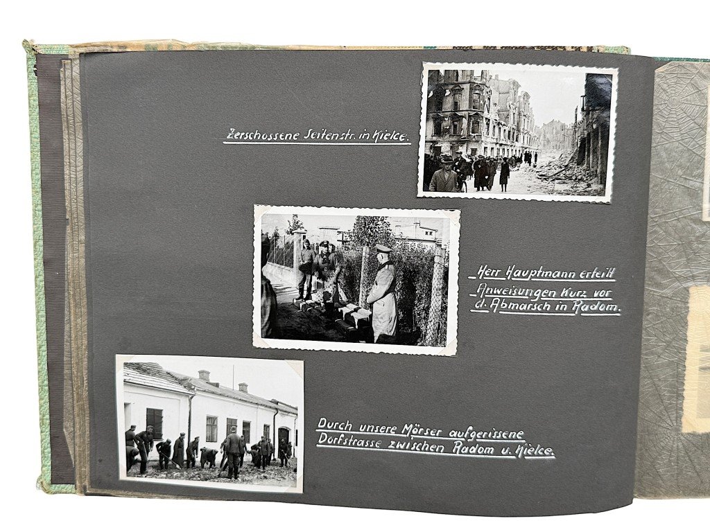 Original WWII German 'Polenfeldzug' photo album 3./Schwere Artillerie-Abteilung 641 — image 13