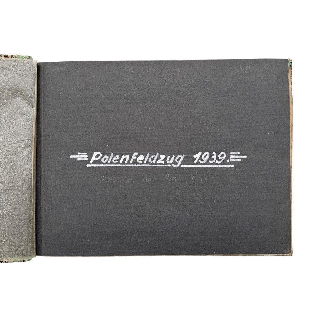 Original WWII German 'Polenfeldzug' photo album 3./Schwere Artillerie-Abteilung 641 — image 2