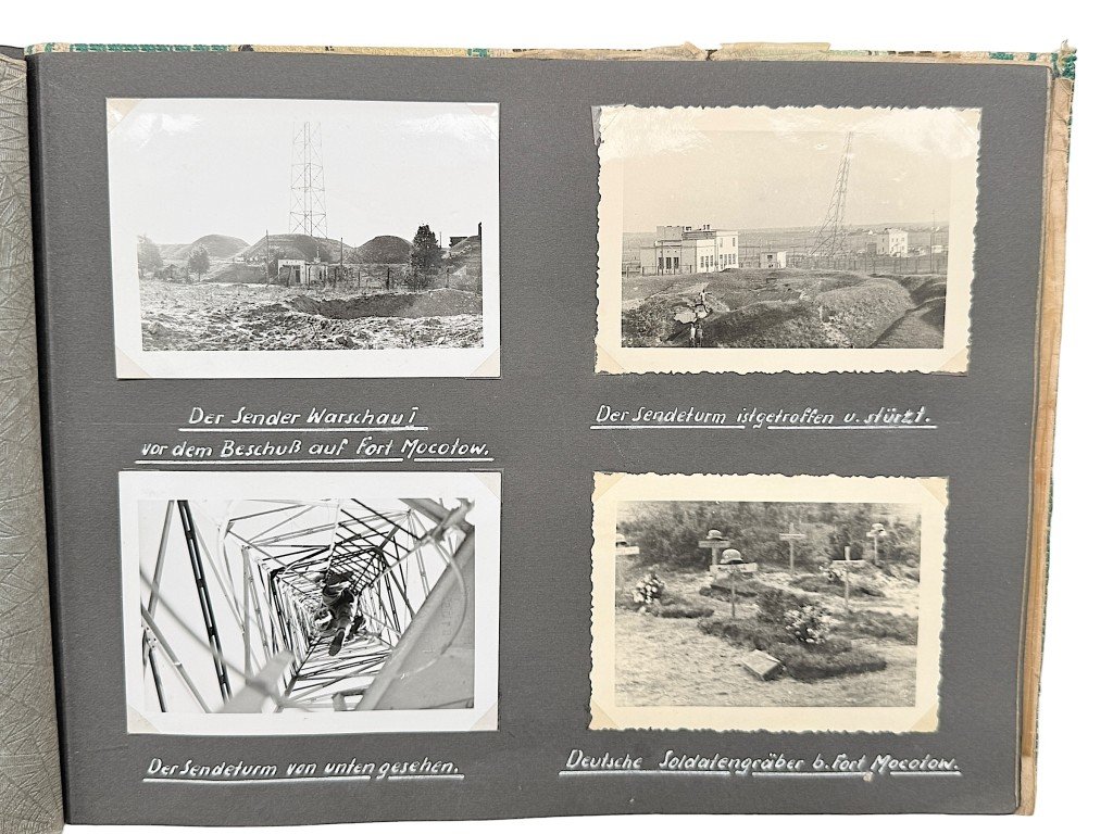 Original WWII German 'Polenfeldzug' photo album 3./Schwere Artillerie-Abteilung 641 — image 20