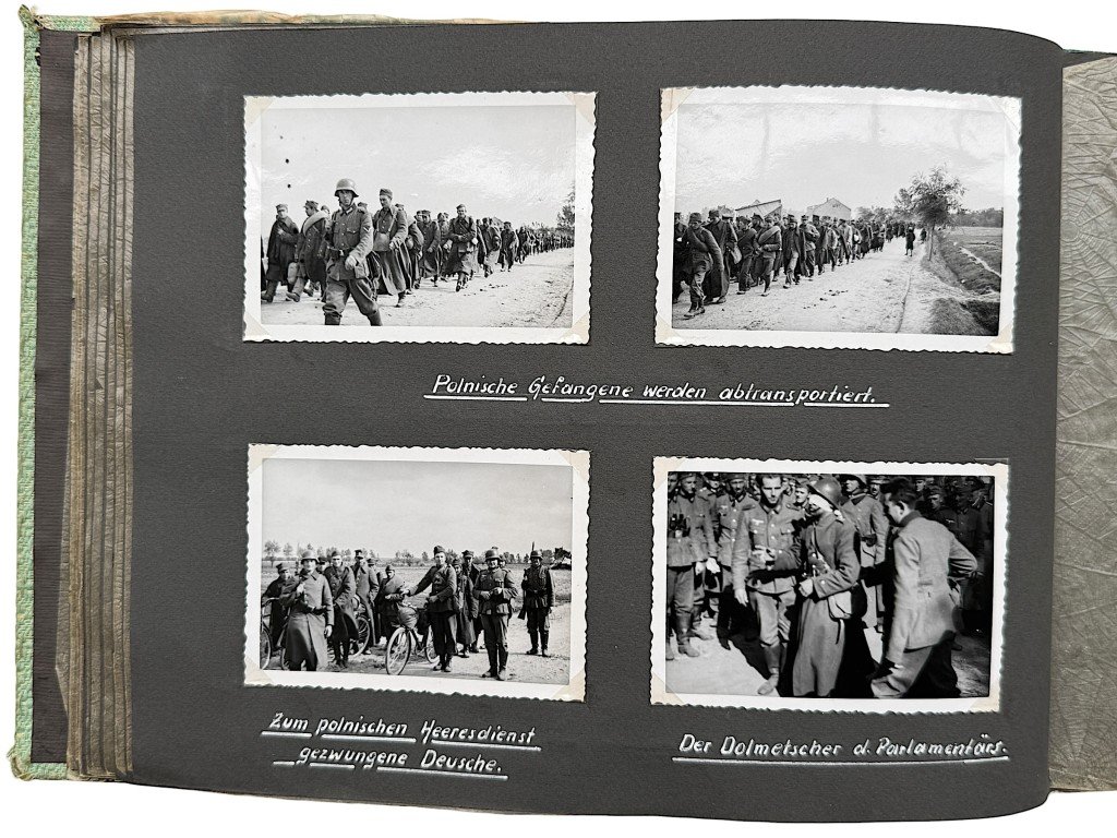 Original WWII German 'Polenfeldzug' photo album 3./Schwere Artillerie-Abteilung 641 — image 23