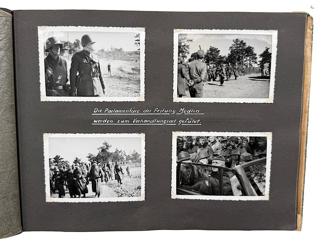 Original WWII German 'Polenfeldzug' photo album 3./Schwere Artillerie-Abteilung 641 — image 24