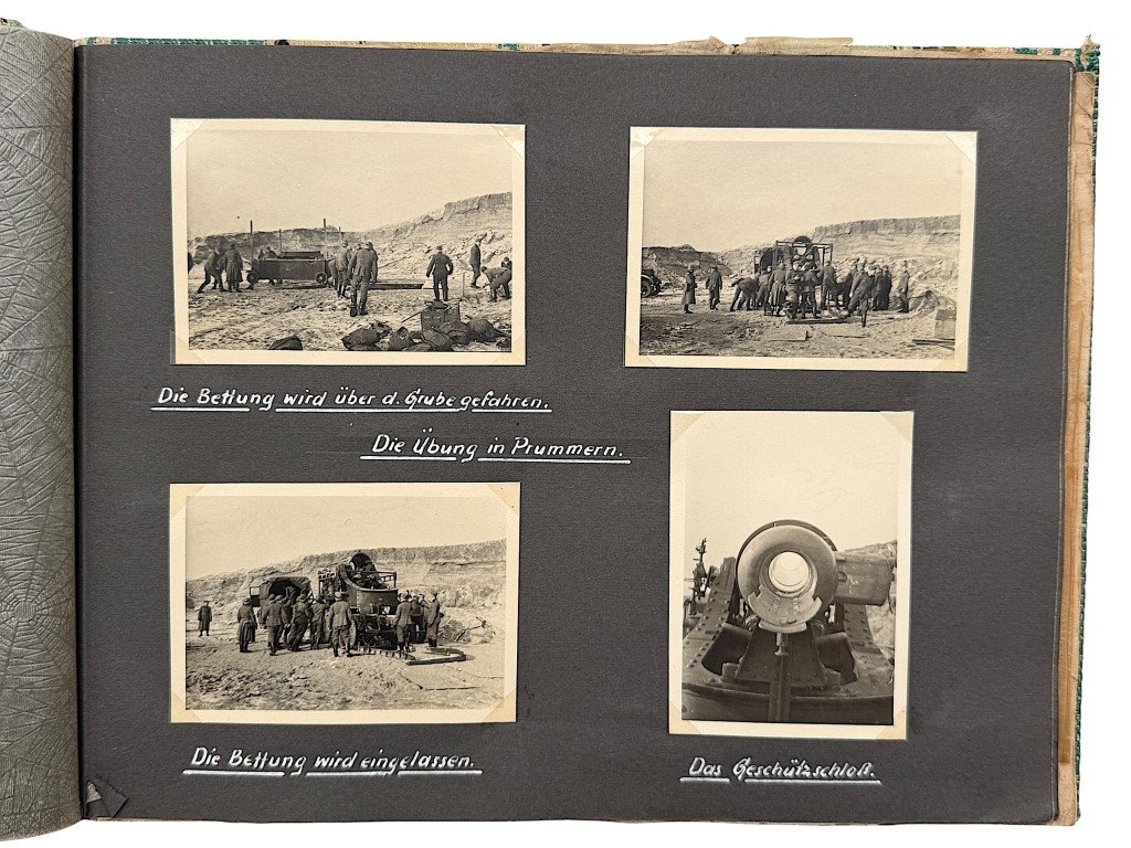 Original WWII German 'Polenfeldzug' photo album 3./Schwere Artillerie-Abteilung 641 — image 26