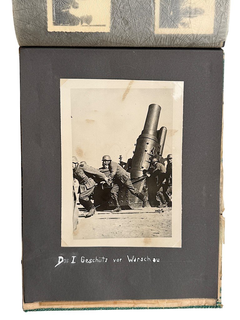 Original WWII German 'Polenfeldzug' photo album 3./Schwere Artillerie-Abteilung 641 — image 32