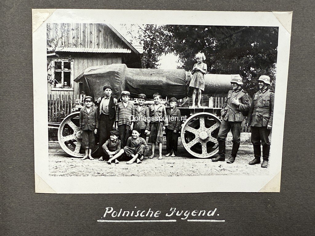 Original WWII German 'Polenfeldzug' photo album 3./Schwere Artillerie-Abteilung 641 — image 43