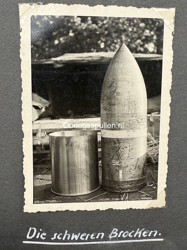 Original WWII German 'Polenfeldzug' photo album 3./Schwere Artillerie-Abteilung 641 — image 47