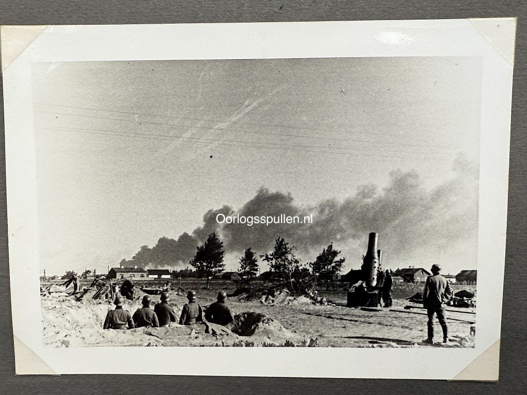 Original WWII German 'Polenfeldzug' photo album 3./Schwere Artillerie-Abteilung 641 — image 48