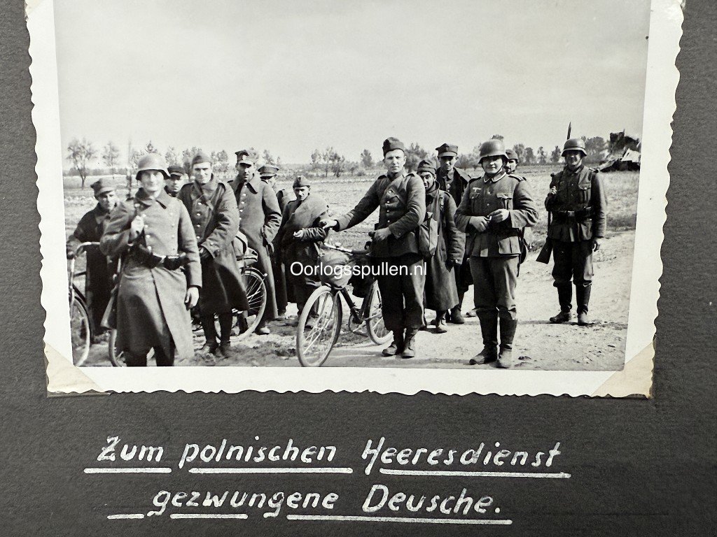 Original WWII German 'Polenfeldzug' photo album 3./Schwere Artillerie-Abteilung 641 — image 54