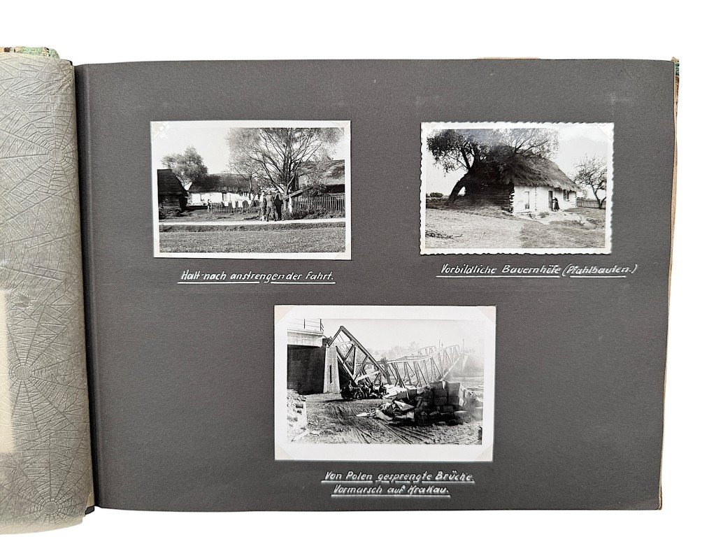 Original WWII German 'Polenfeldzug' photo album 3./Schwere Artillerie-Abteilung 641 — image 6