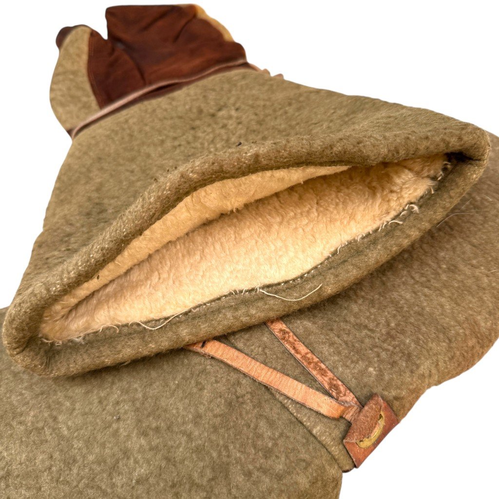Original WWII Japanese imperial army winter gloves — image 3