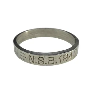 Original WWII Dutch NSB 'Goud om Yzer' ring