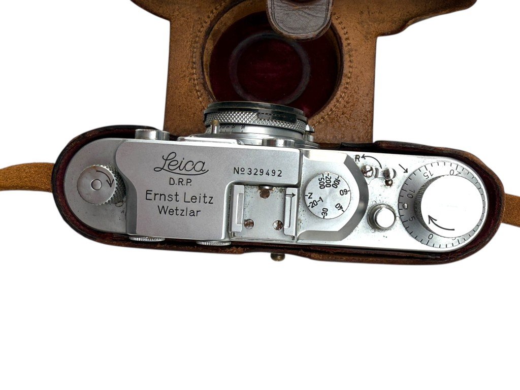 Original WWII German Leica photo camera Oberleutnant Hans-Henning Ohlendorf – Panzerjäger-Abteilung 22 – Panzerabwehrabteilung 22 — image 6