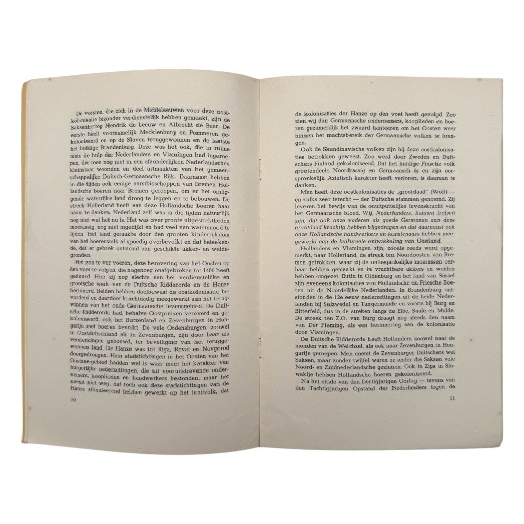 Original WWII Dutch collaboration brochure Oostland als Lotsbestemming – Pieter Emiel Keuchenius — image 4