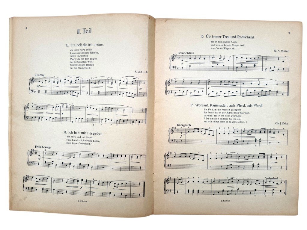 Original WWII German Hitlerjugend song booklet — image 10