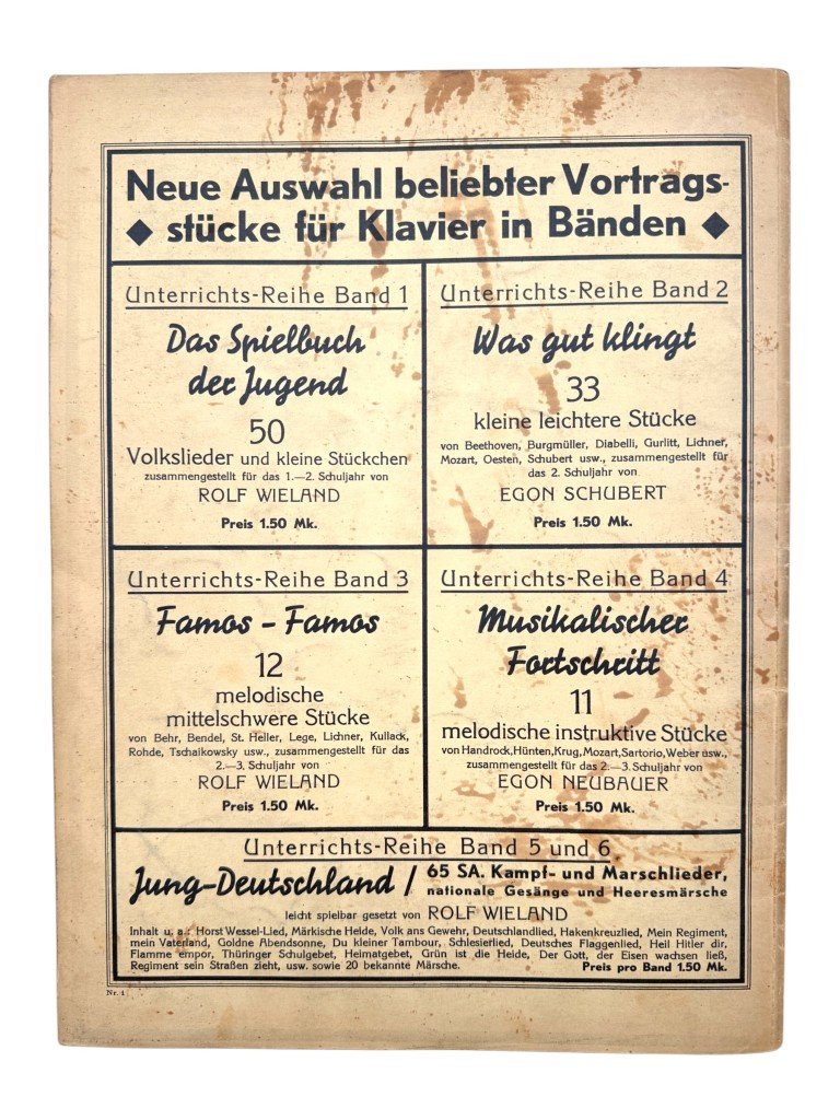 Original WWII German Hitlerjugend song booklet — image 12