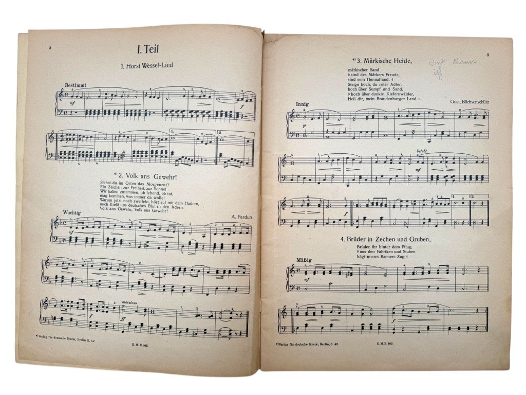 Original WWII German Hitlerjugend song booklet — image 4