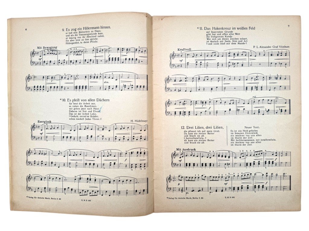 Original WWII German Hitlerjugend song booklet — image 6