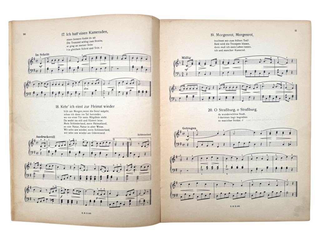 Original WWII German Hitlerjugend song booklet — image 9