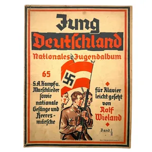 Original WWII German Hitlerjugend song booklet