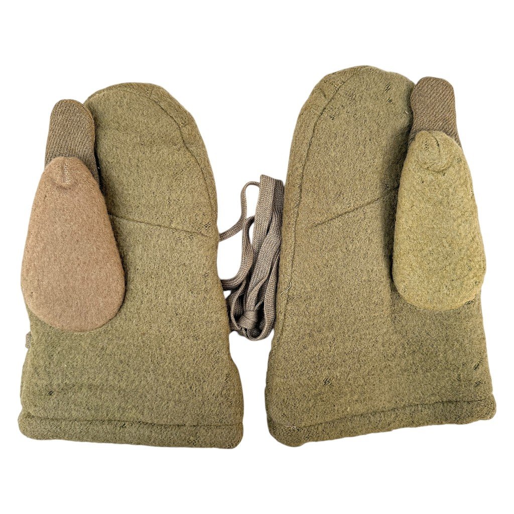 Original WWII Japanese army winter gloves