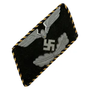 Original WWII German Deutsche Reichsbahn collar tab