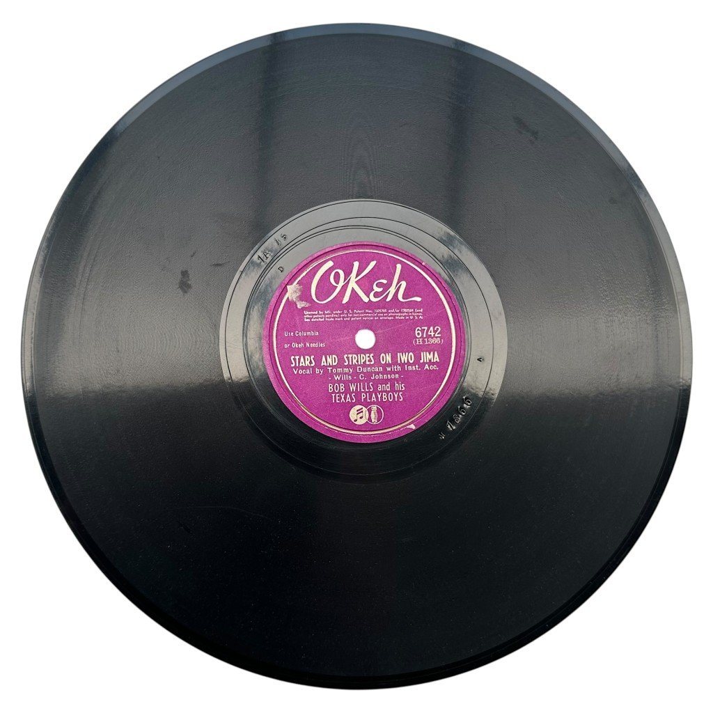 Original WWII US record 'Stars and Stripes on Iwo Jima'