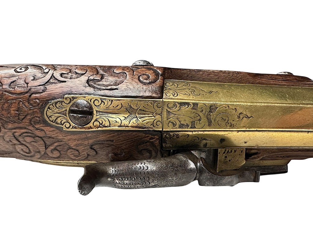 Original 1700-1750 Dutch flintlock cavalry pistol from Maastricht — image 7