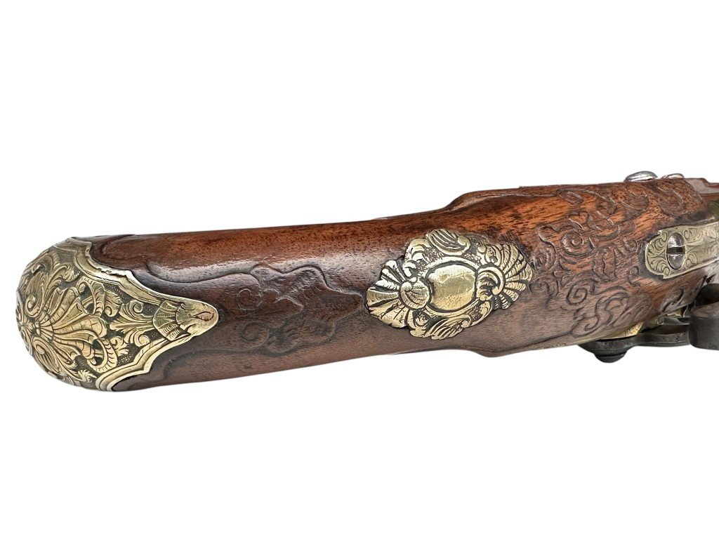 Original 1700-1750 Dutch flintlock cavalry pistol from Maastricht — image 8