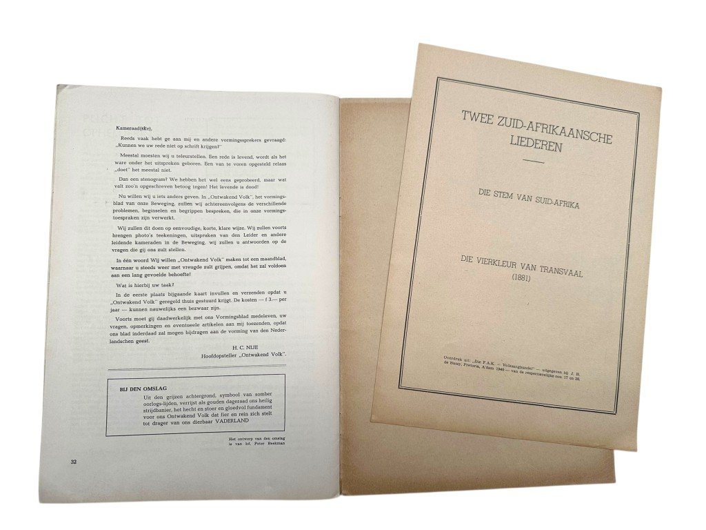 Original WWII Dutch NSB magazine 'Ontwakend Volk' 1941 — image 13