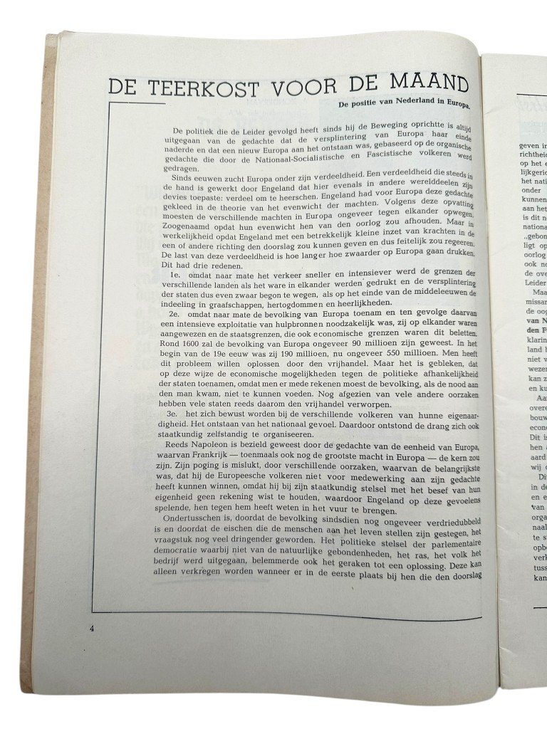 Original WWII Dutch NSB magazine 'Ontwakend Volk' 1941 — image 5