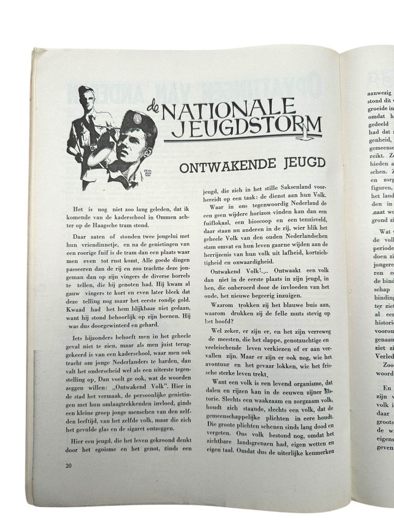 Original WWII Dutch NSB magazine 'Ontwakend Volk' 1941 — image 8
