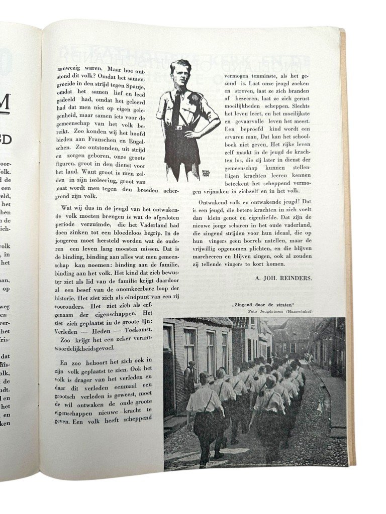 Original WWII Dutch NSB magazine 'Ontwakend Volk' 1941 — image 9