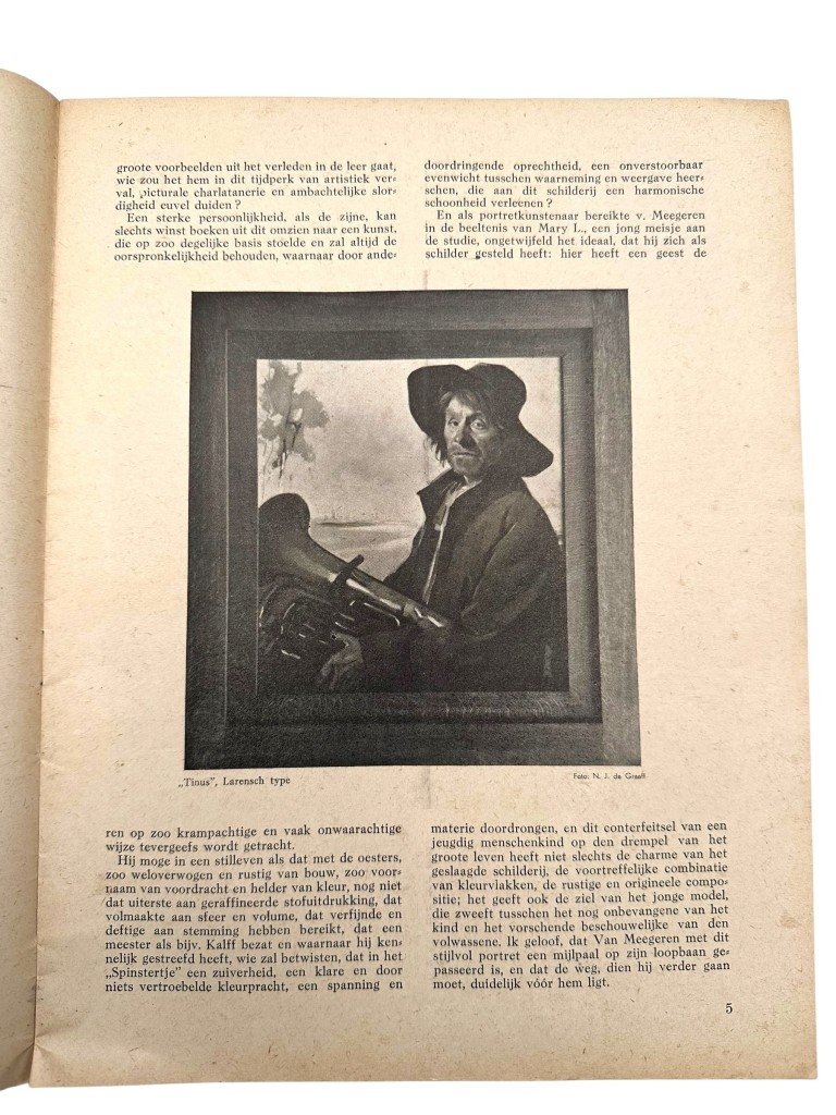 Original WWII Dutch collaboration magazine Maandblad der Nederlandsch-Duitsche Kultuurgemeenschap (december 1943) — image 4