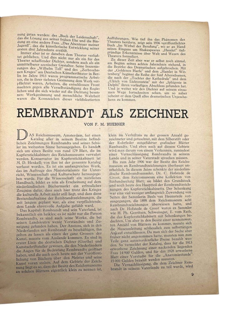 Original WWII Dutch collaboration magazine Maandblad der Nederlandsch-Duitsche Kultuurgemeenschap (december 1943) — image 6