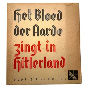 Original WWII Dutch book 'Het Bloed der Aarde zingt in …