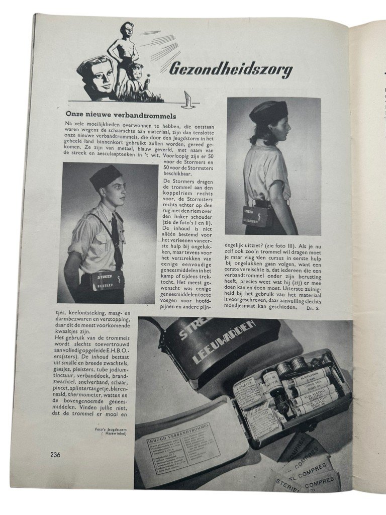 Original WWII Dutch Nationale Jeugdstorm 'De Stormmeeuw' magazine — image 10