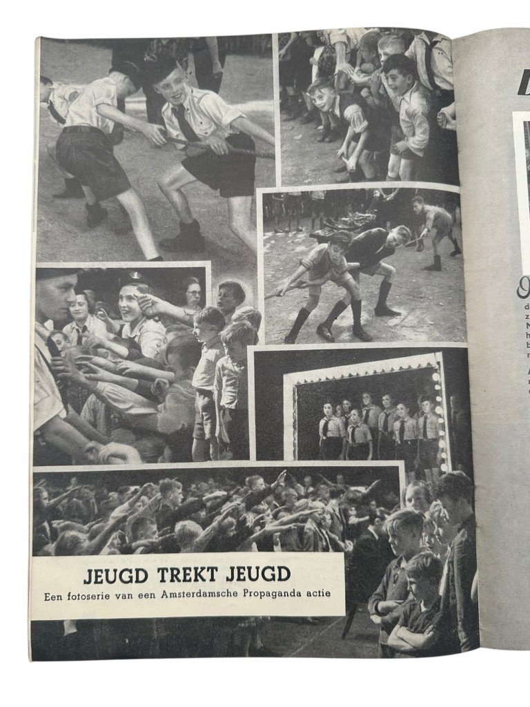 Original WWII Dutch Nationale Jeugdstorm 'De Stormmeeuw' magazine — image 12