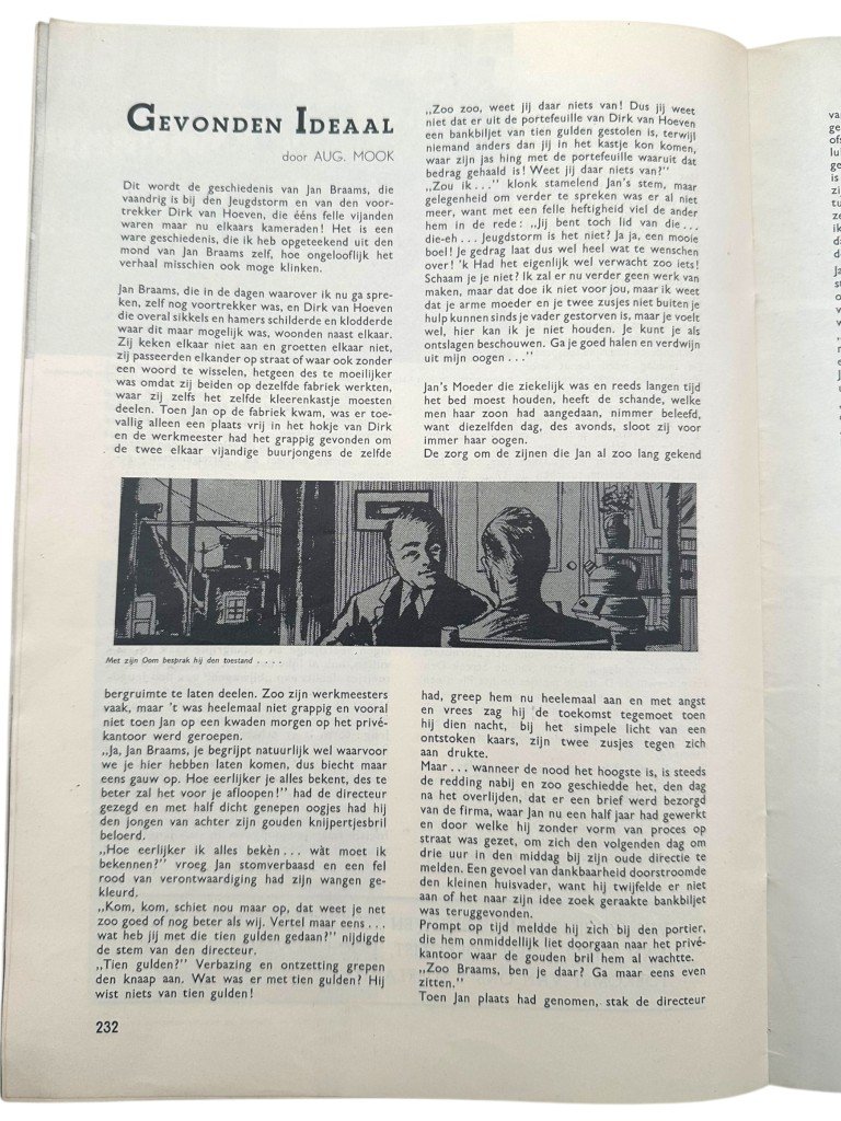 Original WWII Dutch Nationale Jeugdstorm 'De Stormmeeuw' magazine — image 13