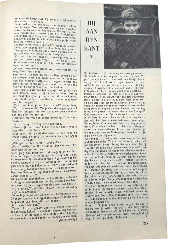 Original WWII Dutch Nationale Jeugdstorm 'De Stormmeeuw' magazine — image 15