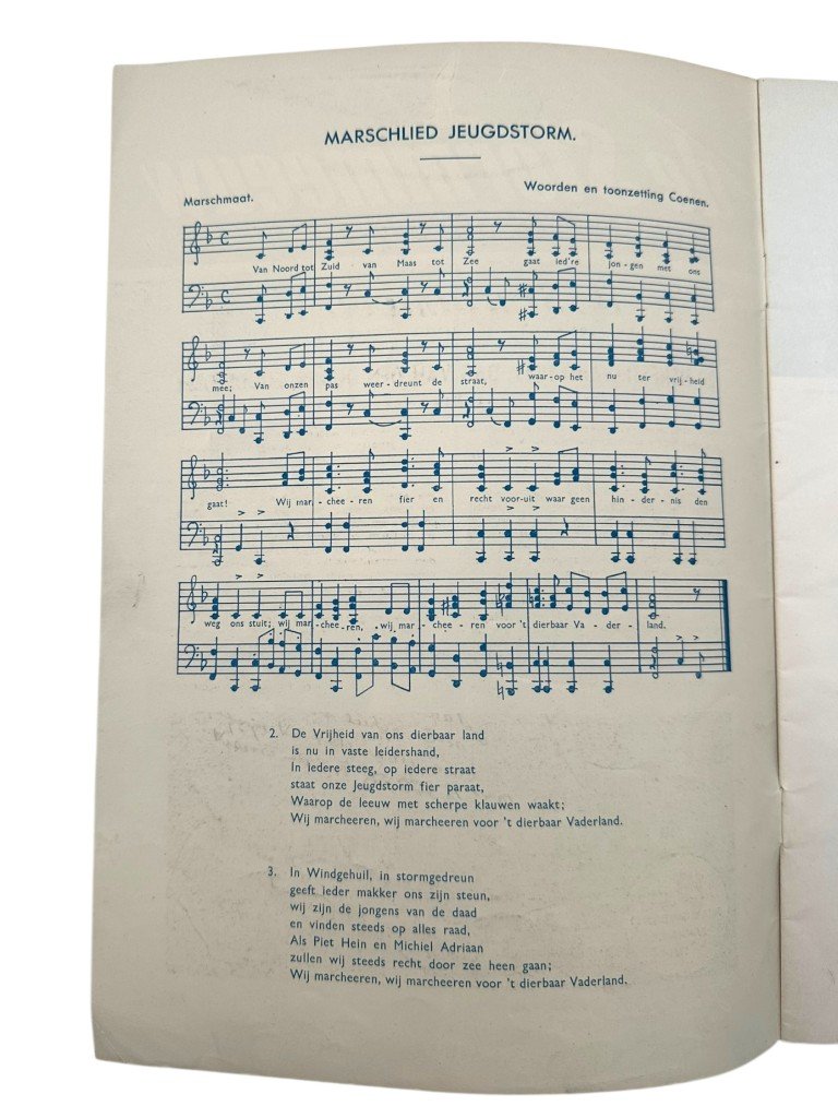 Original WWII Dutch Nationale Jeugdstorm 'De Stormmeeuw' magazine — image 2