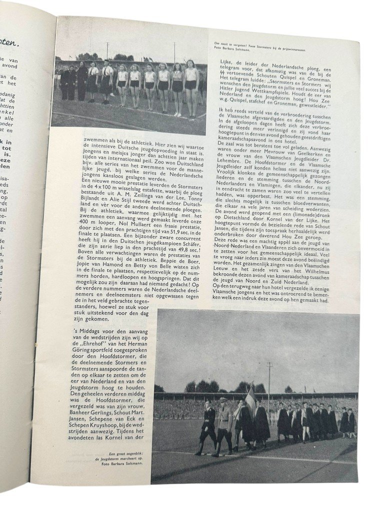 Original WWII Dutch Nationale Jeugdstorm 'De Stormmeeuw' magazine — image 20