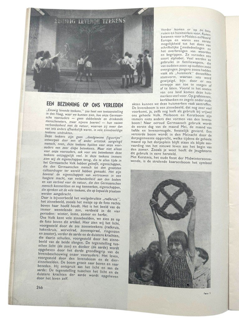 Original WWII Dutch Nationale Jeugdstorm 'De Stormmeeuw' magazine — image 12