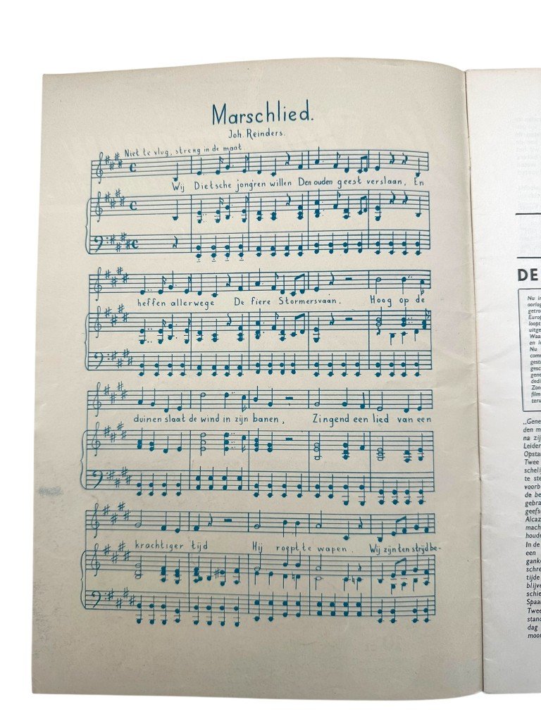 Original WWII Dutch Nationale Jeugdstorm 'De Stormmeeuw' magazine — image 2