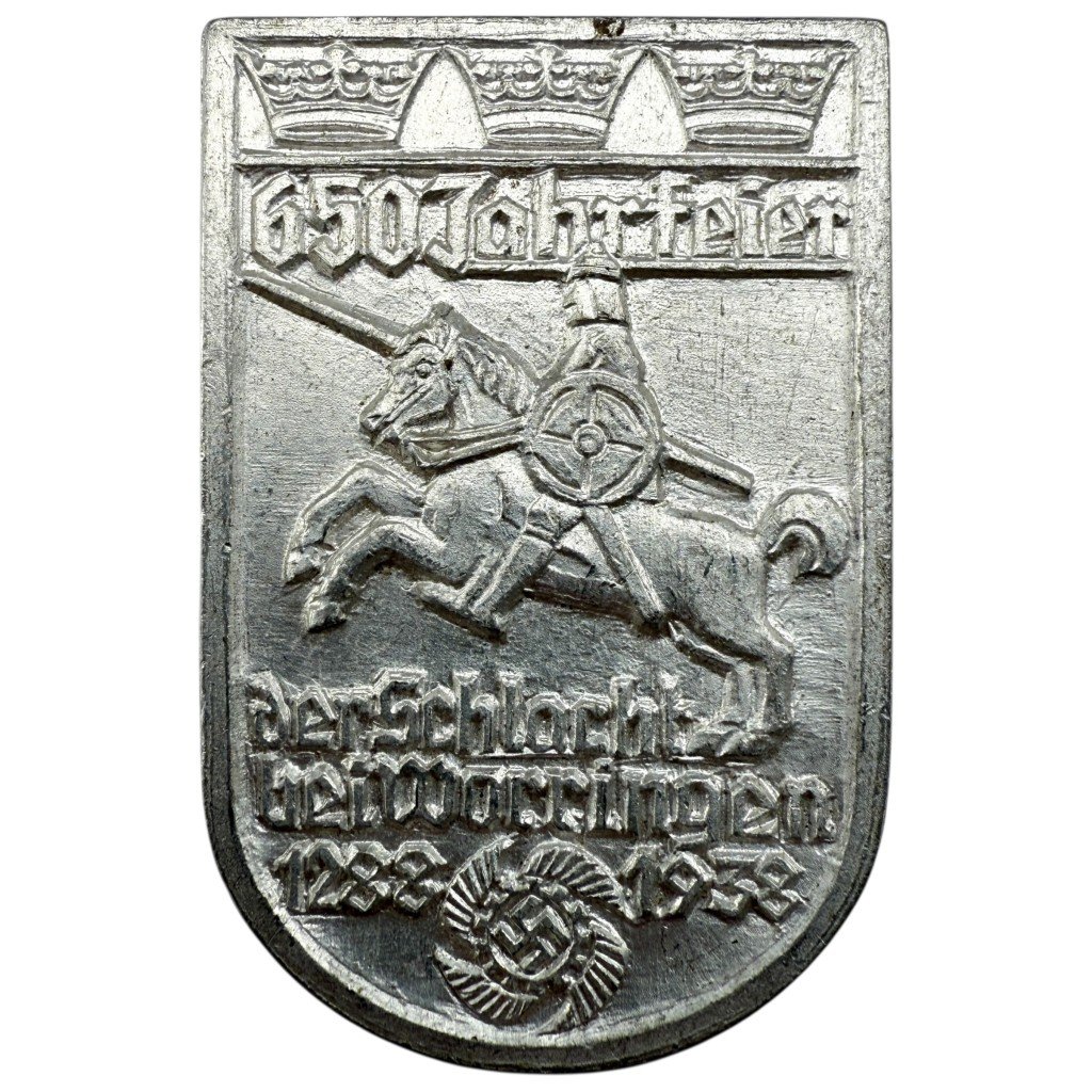 Original WWII German Schlacht bei Worringen (1288–1938) pin