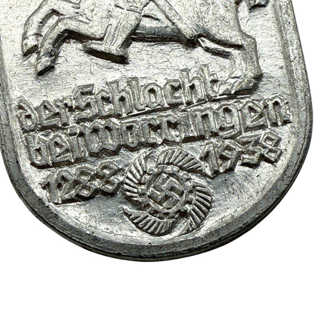 Original WWII German Schlacht bei Worringen (1288–1938) pin — image 2