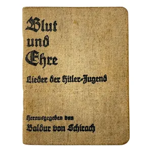 Original 1935 German Blut und Ehre – Lieder der Hitler-Jugend …