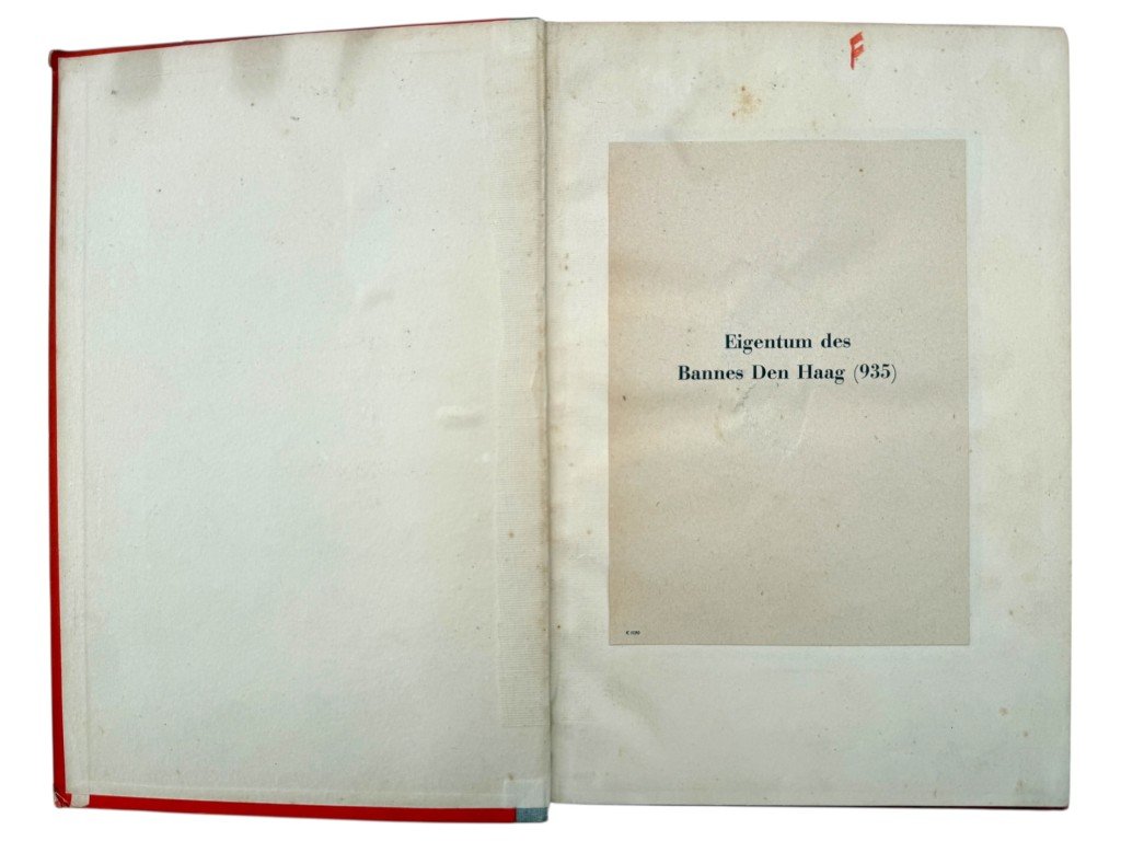 Original WWII German propaganda book 'Deutschland muß leben!' Hitlerjugend Bann 935 in Den Haag — image 2