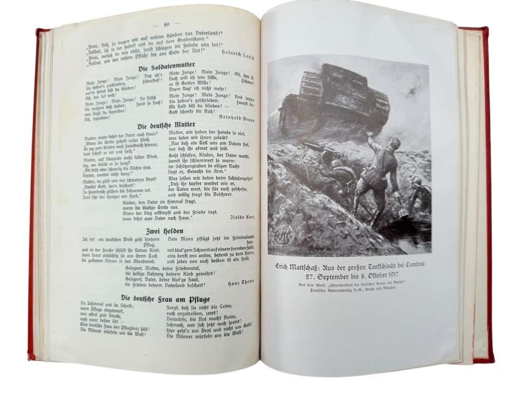 Original WWII German propaganda book 'Deutschland muß leben!' Hitlerjugend Bann 935 in Den Haag — image 7