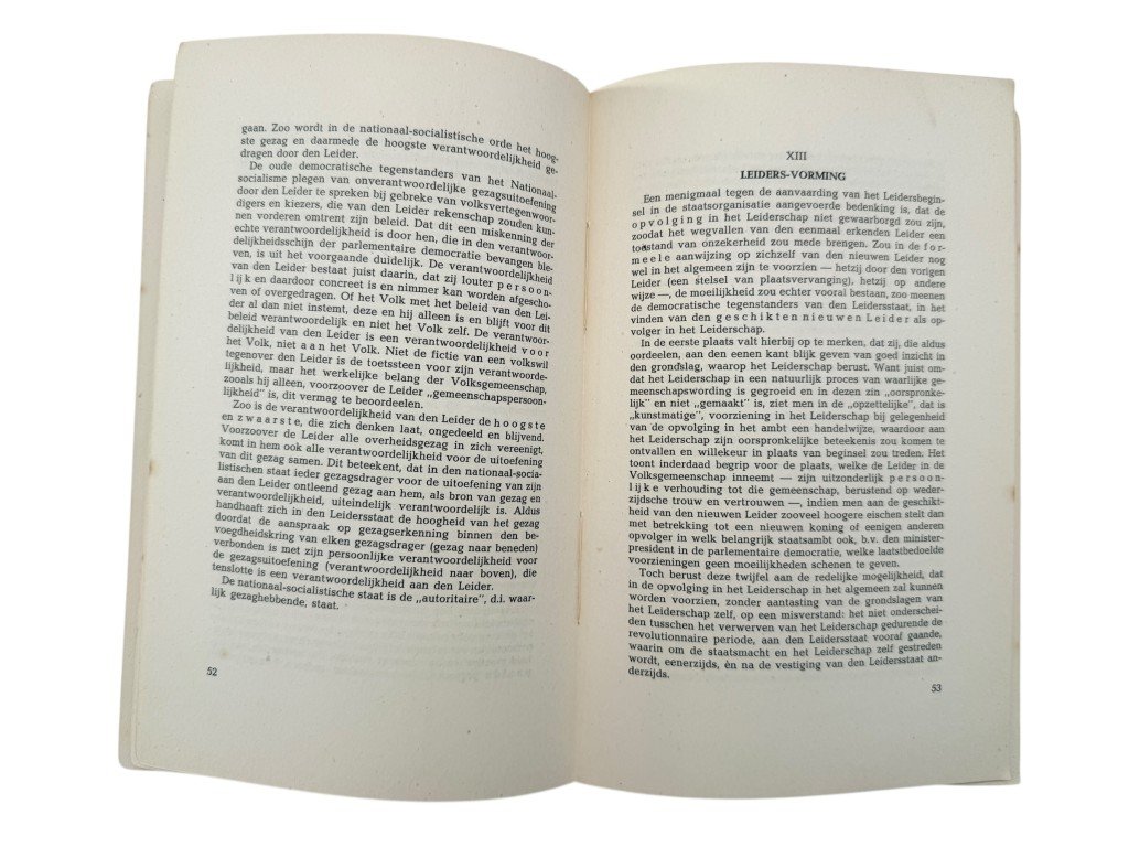 Original WWII Dutch NSB brochure 'Beginselen van Nationaal-Socialisme – dr. J.H. Carp' — image 7