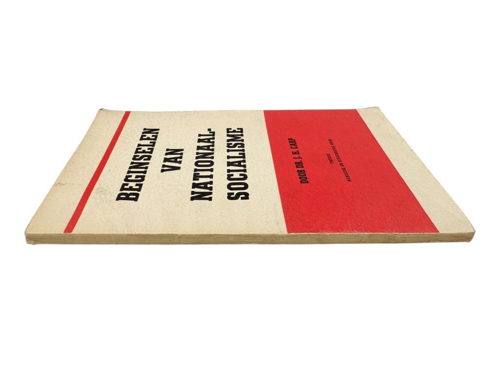 Original WWII Dutch NSB brochure 'Beginselen van Nationaal-Socialisme – dr. J.H. Carp' — image 8