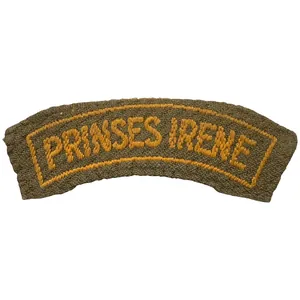 Original WWII Dutch 'Prinses Irene Brigade' cloth insignia